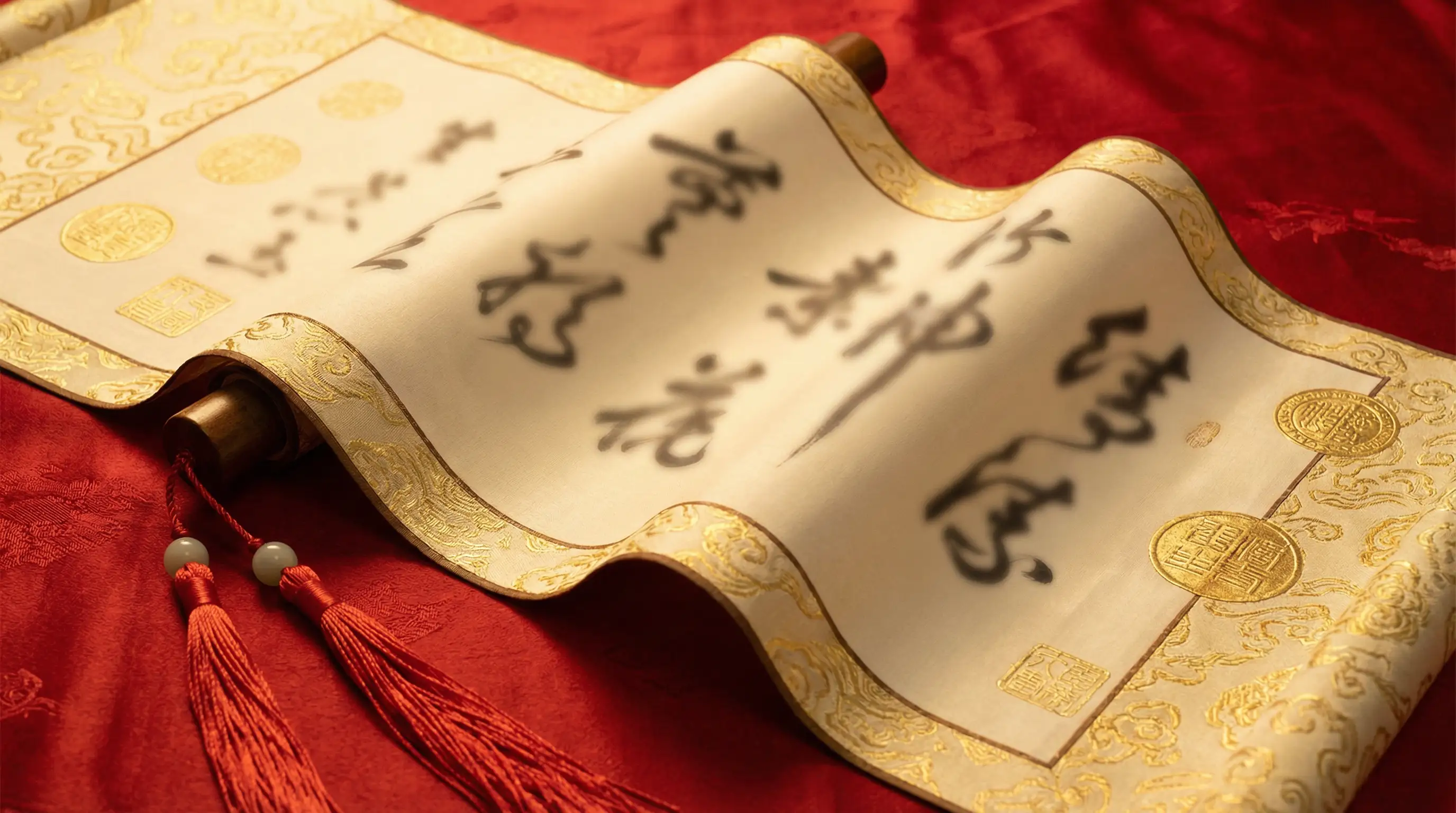 张津瑜 落地窗 平台公约卷轴展示