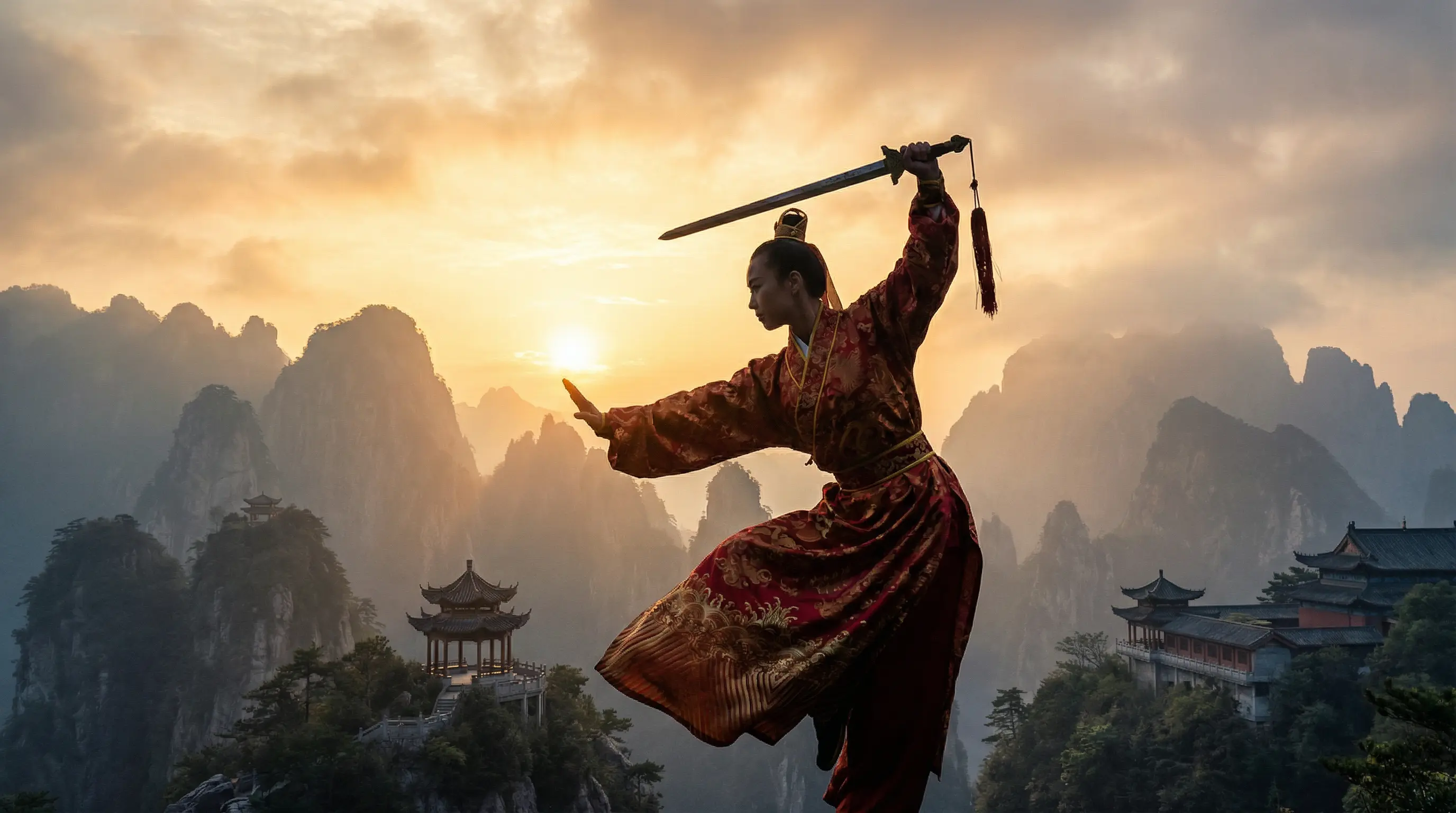张津瑜 落地窗 武术表演视频封面